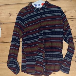 Mens Long Sleeve Button Down